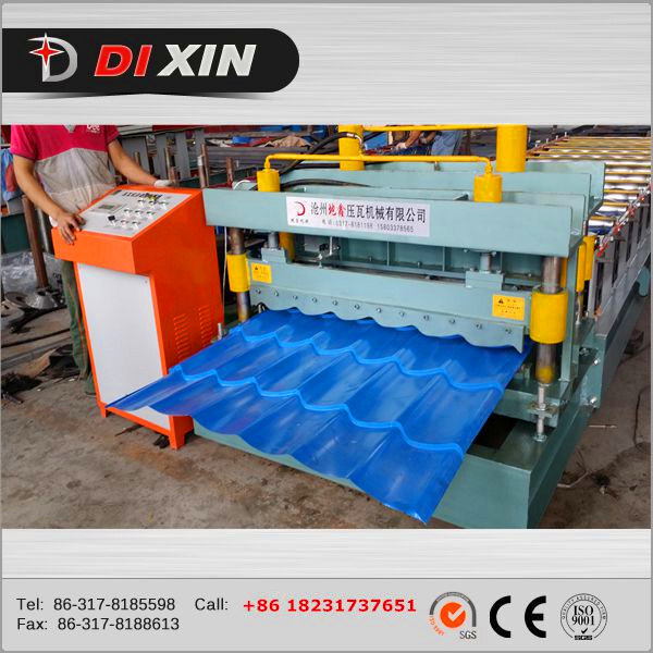 Steel Tile Type and New Condition Roll Forming Machine