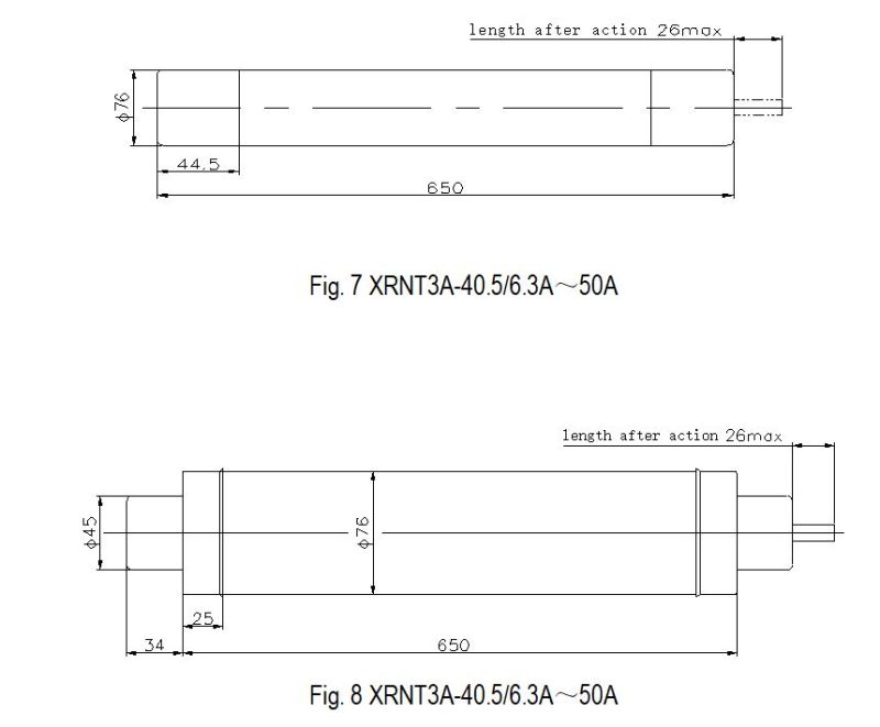 High-Voltage Current Limiting Fuse for Transformer Protection