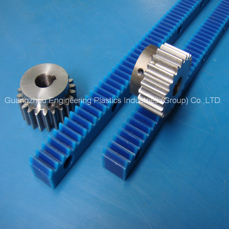 Machined Nylon Polyamide Gear Rack with Pinion