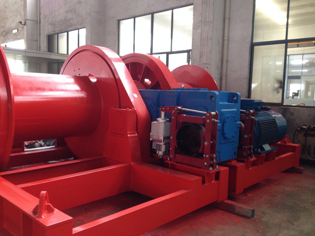 30t+30t Comply BV/Dnv Moving Ship Electric Mooring Winch