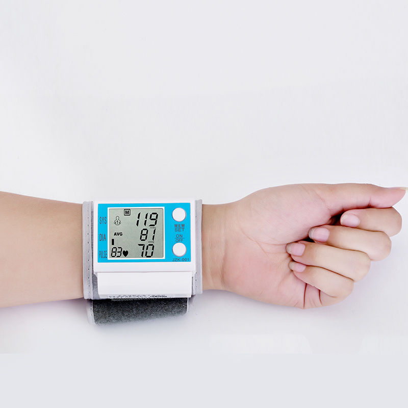 Home Use Automatic Wrist Digital Blood Pressure Monitor