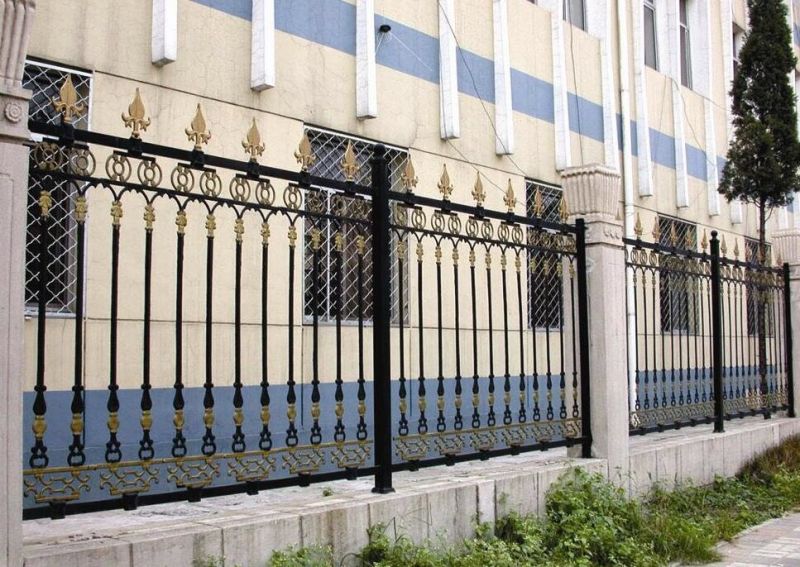 Zinc Steel Â  Galvanized Wrought Iron Ornaments Fence