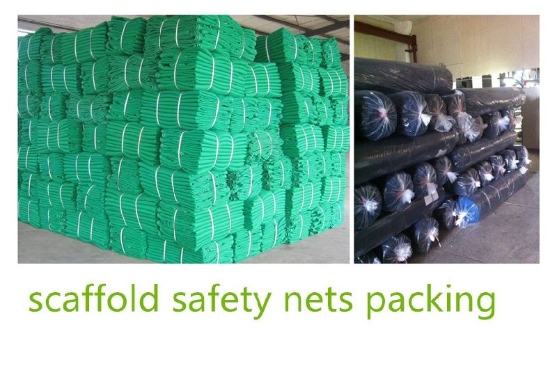 Heavy Duty Scaffold Building Green Construction Safety Net