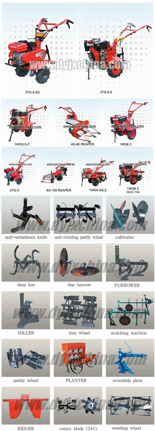 Mini Multi-Function Power Tiller