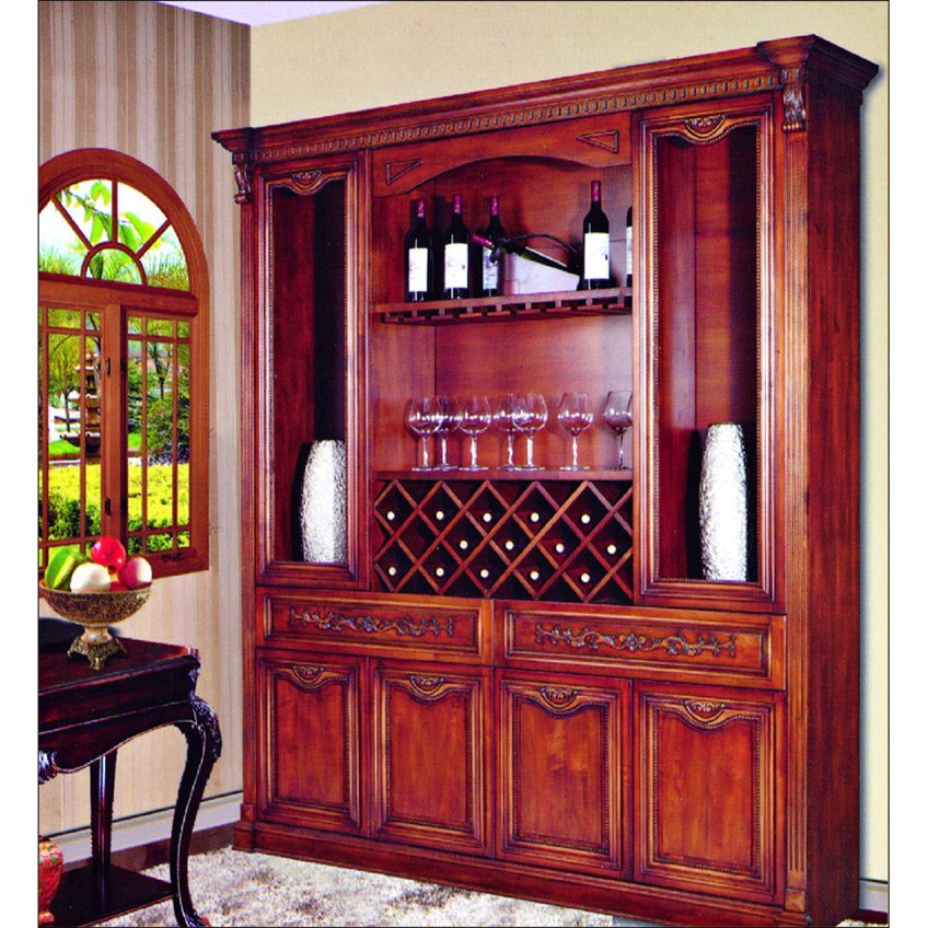 Wooden Wine Cabinet for Living Room Furniture (YH-WC2006)