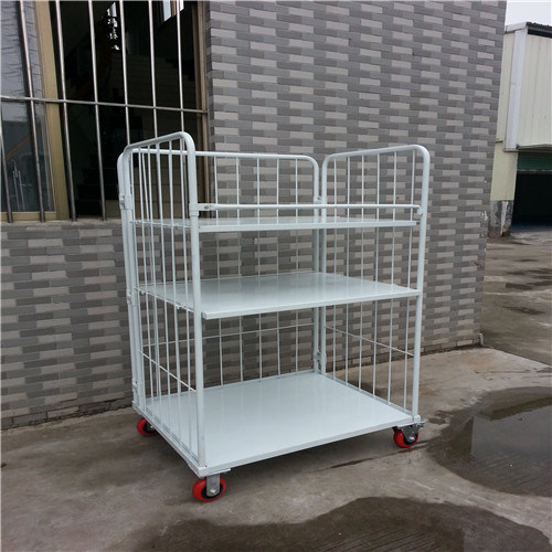 Hand Trolley for Storage Goods in The Factory