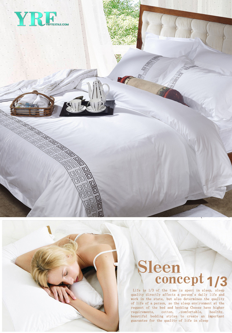 Hotel Bed Linen or Bed Sheets Stripe Hotel Bedding Hotel Supply