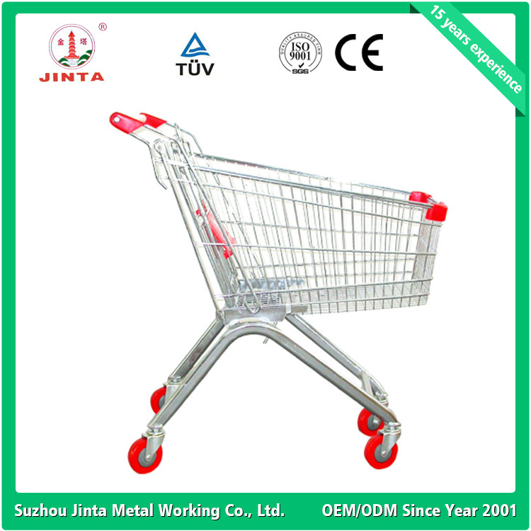 150L Asian Popular Strong Shopping Cart (JT-E08)