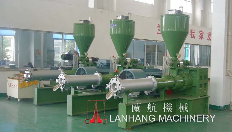 Pre150/200 Two Stage Extruder (Planetary Extruder with Single Screw Extruder) PVC Pelletizing Extrusion