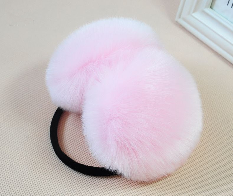 2018 Winter New Earmuffs Female Models Rabbit Fur Warm Imitation Fox Fur Ear Cover