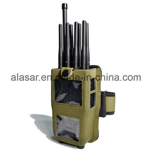 8 Bands Portable Handheld Mobile Signal Jammer 8 Band