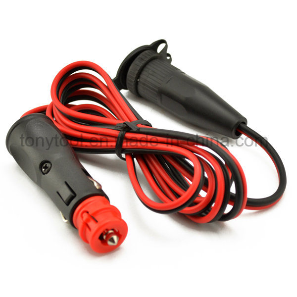 12V Car Cigarette Lighter Socket Extension Cord