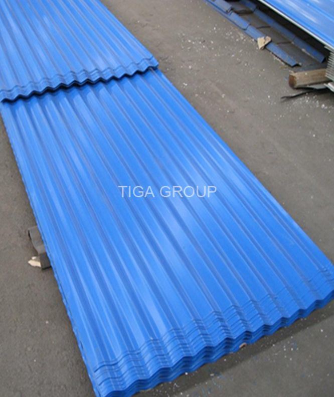 Color Coated Galvanized Roof Sheets with Felt PPGL Corrugated Roofing