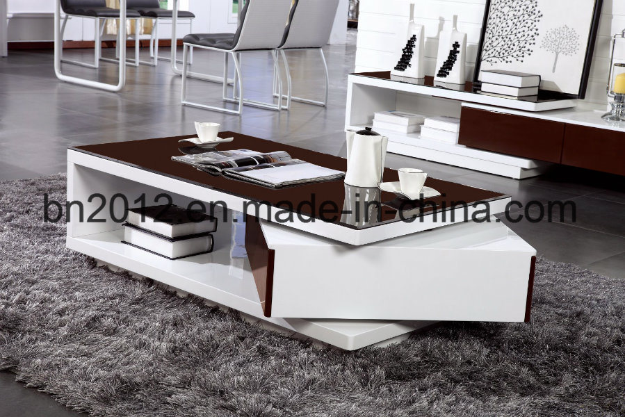 Rotatable Funtional Modern Coffee Table (CJ-116)