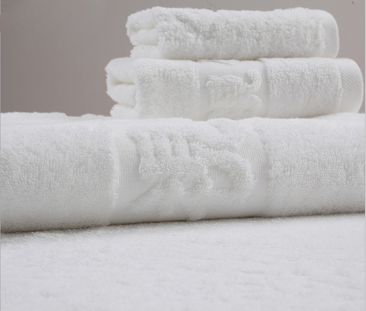 Cotton SPA White Plain Bath Towel