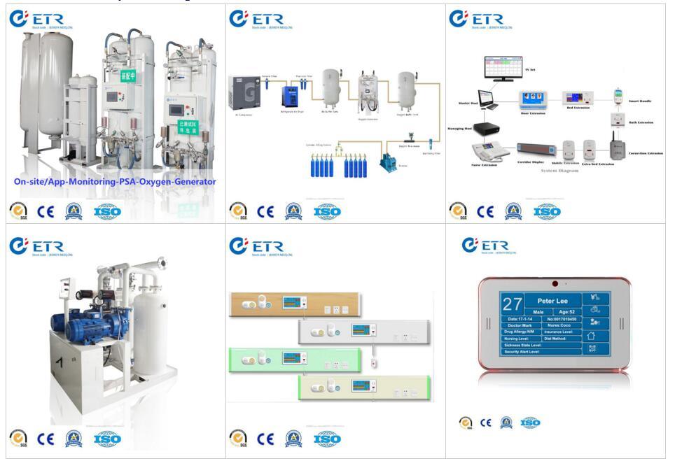 Medical Gas System Psa Oxygen Concentrator for Health