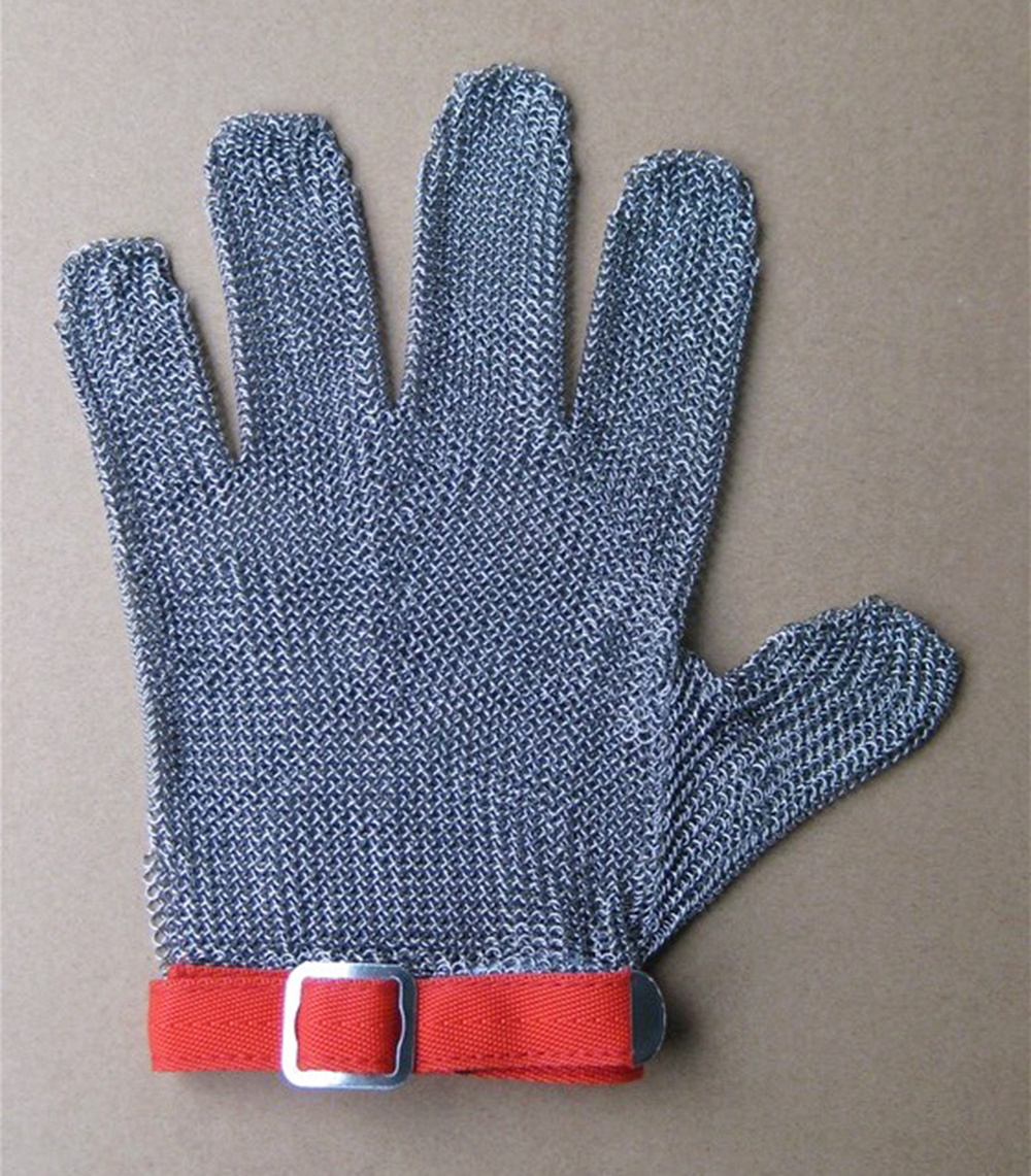 Stainless Steel Wire Liner Cut Resistant Glove Safety Butcher Work & Labor Gloves