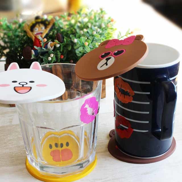 Custom Christmas Gift 3D Rubber Silicone Coasters/Soft PVC Silicone Coasters for Drinks