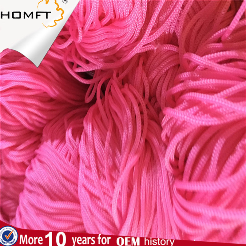 Wholesale High Quality Rope Raw Double Mix Color Twist Nylon Rope