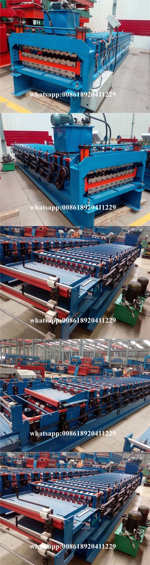 Suppliers of Double Layer Roofing Metal Iron Sheets Machines