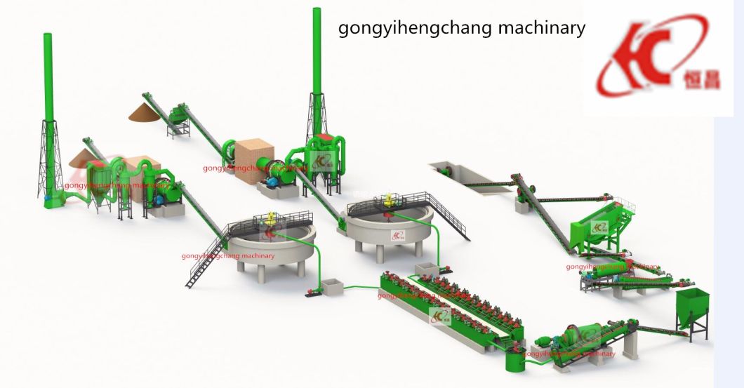 Mineral Flotation Machine Pyrite/ Zircon/ Rutile/ Monazite/ Phosphate/ Tungsten/Tin