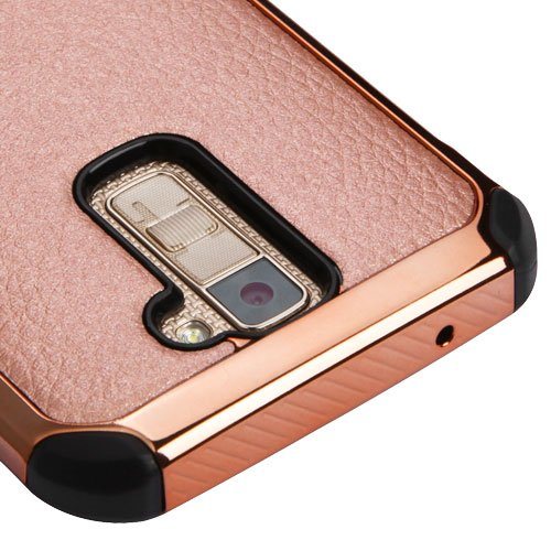 Slim Fit Heavy Duty PU Leather Case Cover for LG K10