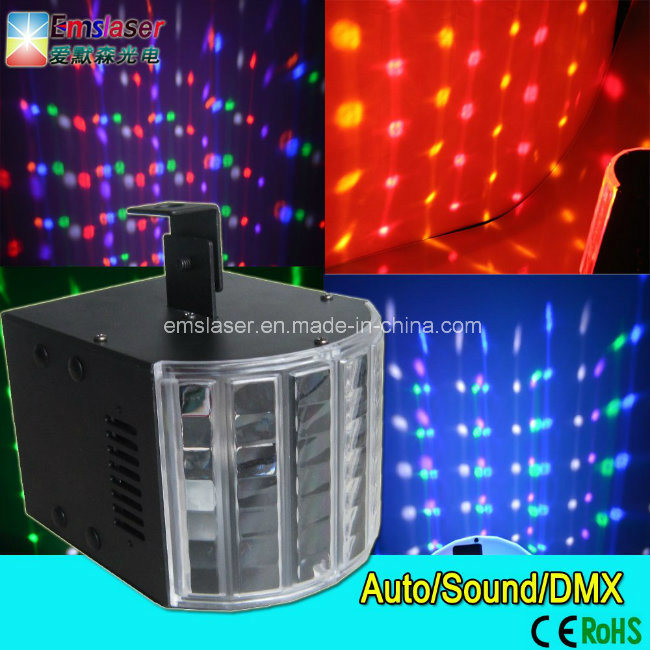 DMX512 Rgbypw Mini LED Arrow Projector Sound LED Disco Party Lights