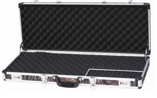 We Supply Professional Black Aluminum Single Gun Case