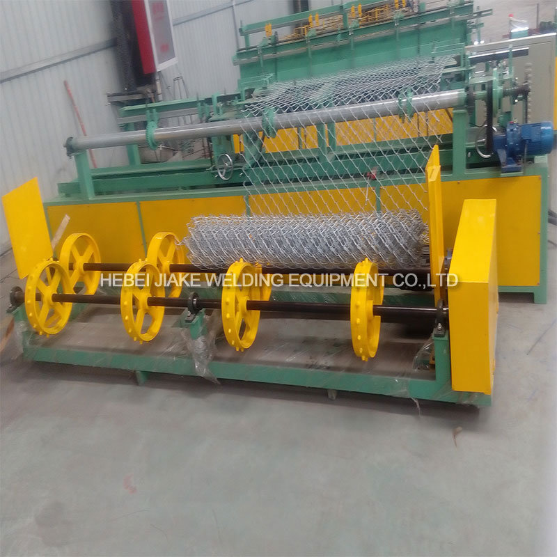 Fully Automatic Single Wire Chain Link Fence Making Machine