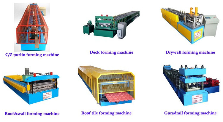 High Speed Guardrail Forming Machine