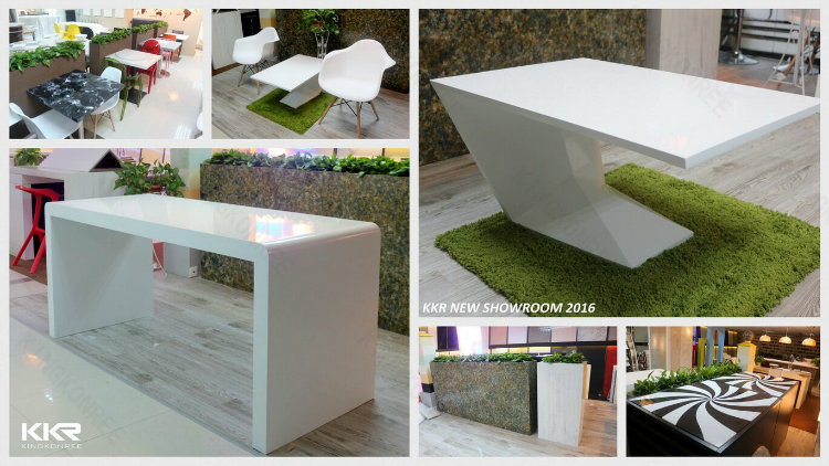Modern Resin Stone Dining Table for Living Furniture (1200X600mm)