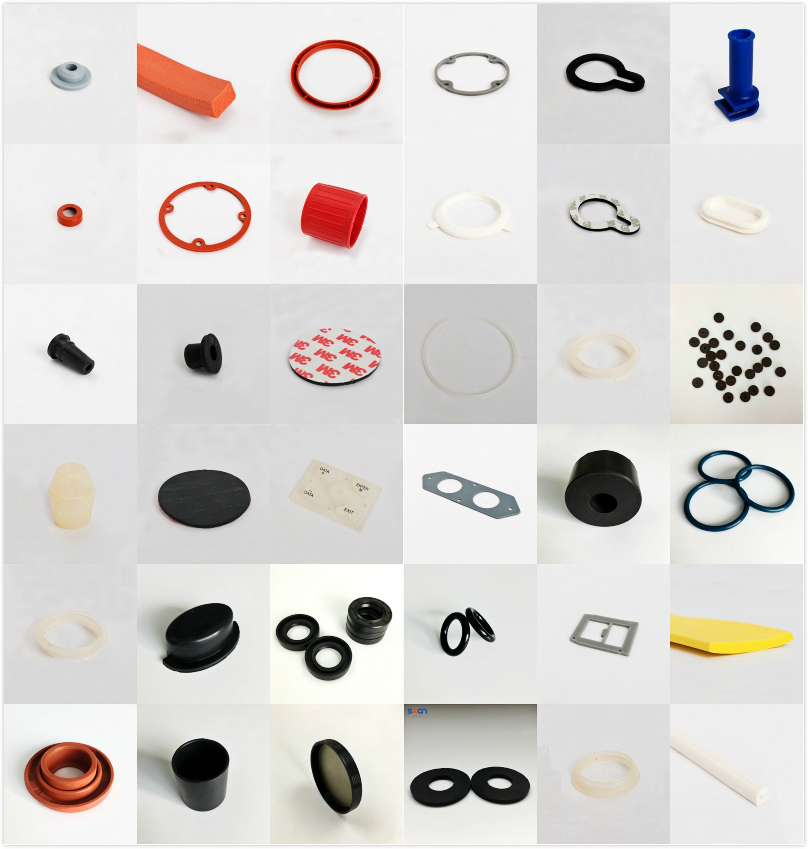 Customs Rubber Parts Non-Standard Rubber EPDM Rubber Washer