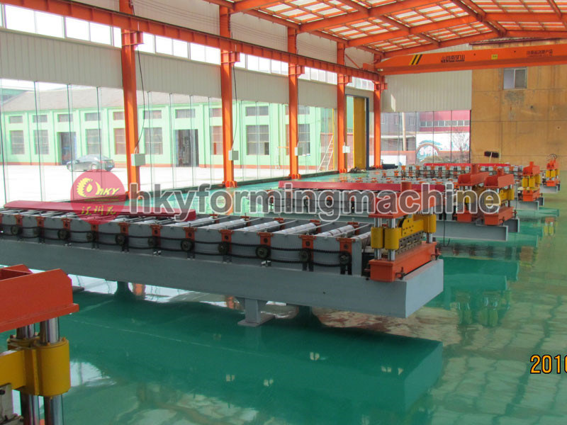 Roof Tile and Wall Panel Building Material Roll Forming Machine