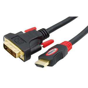 19pin HDMI Male to DVI Female Cable