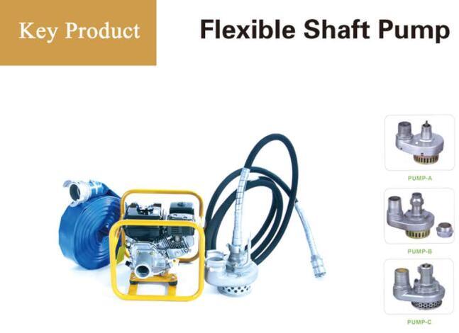 Flexible Shaft Water Pump, Submersible Pump