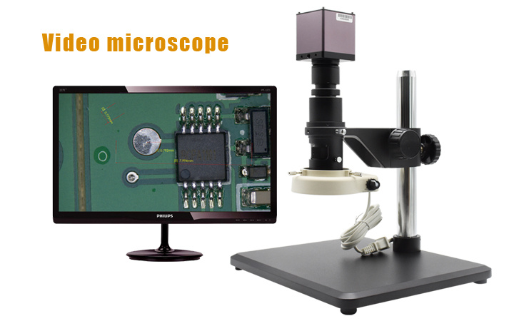 Operation Video Stereo Monocular Microscope for Research