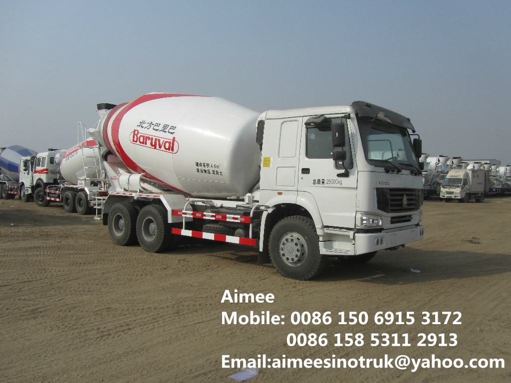 China 6X4 12m3 Mixer Cement Truck/ 10m3 Concrete Mixer Truck