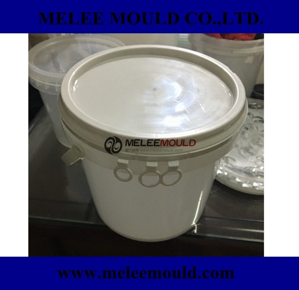 Paint Bucket with Lid Plastic Injection Mould