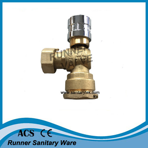 Brass Lockable Water Meter Ball Valve (V18-842)