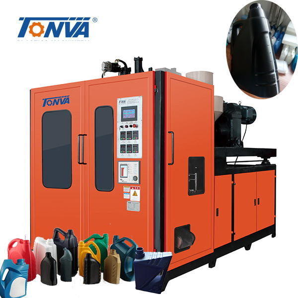 Tonva 3L Plastic Jerrycan Making on Extrusion Blow Molding Machine