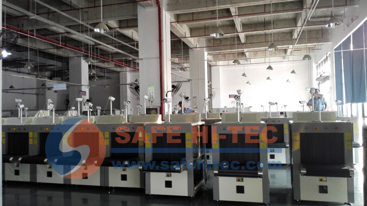 SAFE HI-TEC X Ray Cargo Screening Checking Security Equipment for Train Station SA6550