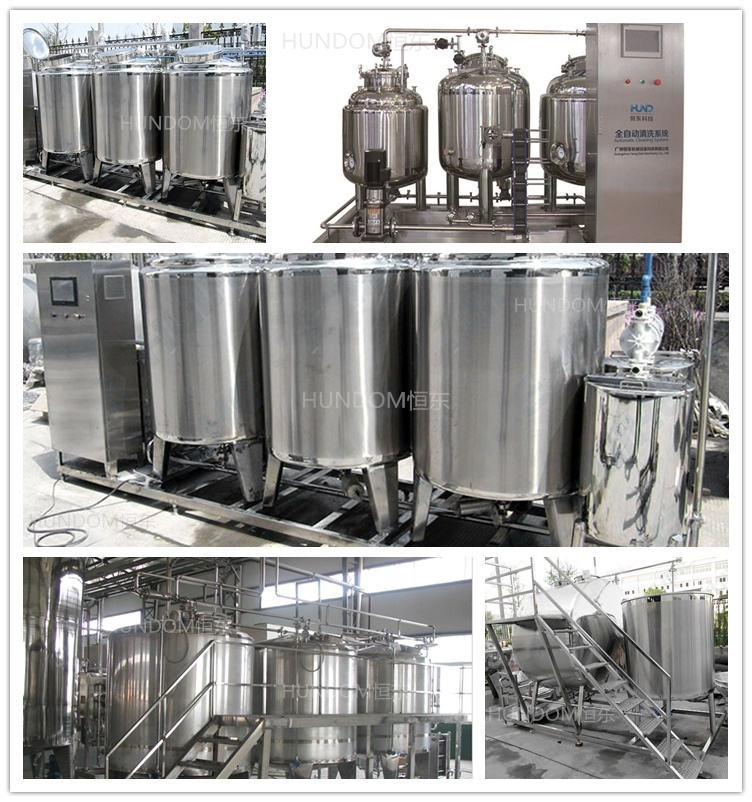 CIP Online Cleaning System Liquid Sterilizer for Food Industry