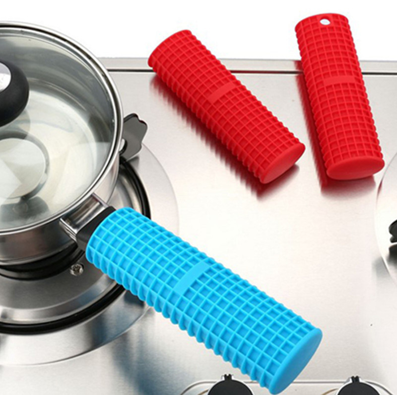 Silicone Cast Pan Heating Insulate Handle Cover