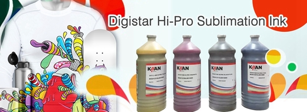 Great Quality Kiian Digistar Elite Ink for Polyester, Spandex Printing