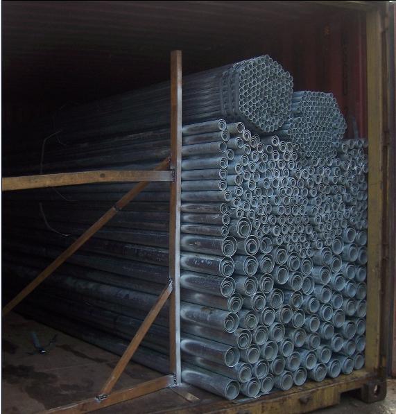 Feeding System Pre-Galvanized Steel Tube