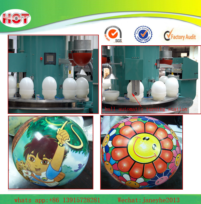 1-4 Colors PVC Ball Pad Printer