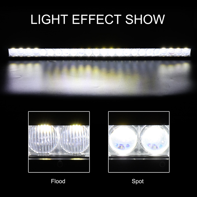 Single Row 72W LED Automobile Light Bar