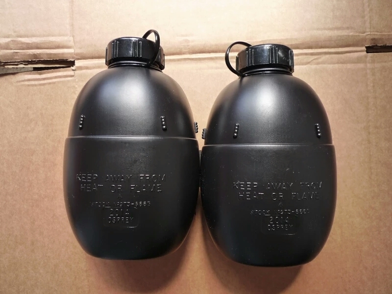 Military Plastic Outdoor Tactical Camping Travelling Sports European Style Bottle Canteen