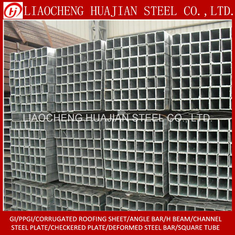 50X50mm Carbon Steel Square Tube for Building Material