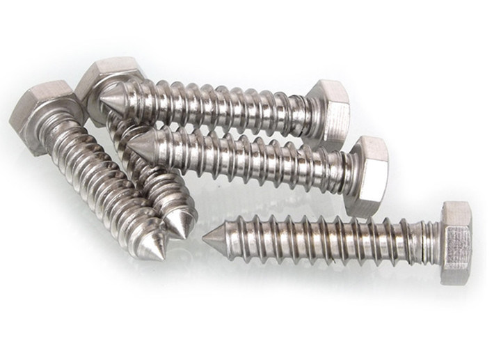 Customized High Strength Hex Head Self Tapping Wood Screws